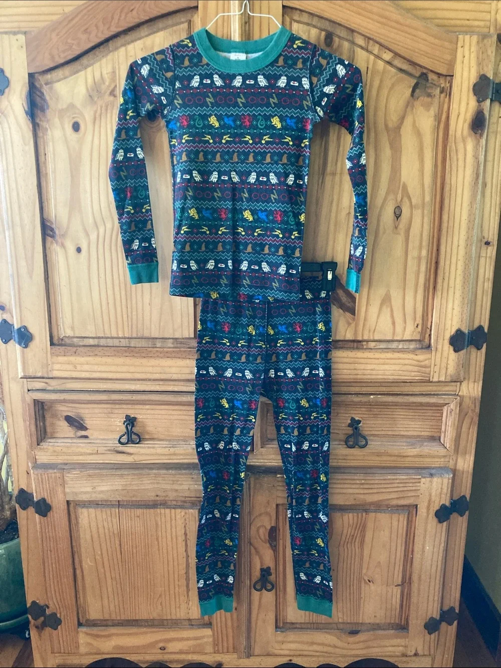Boys Hanna Andersson Harry Potter 2 piece long sleeve pajamas size 10